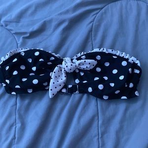 Women's Polk a dot swimsuit top